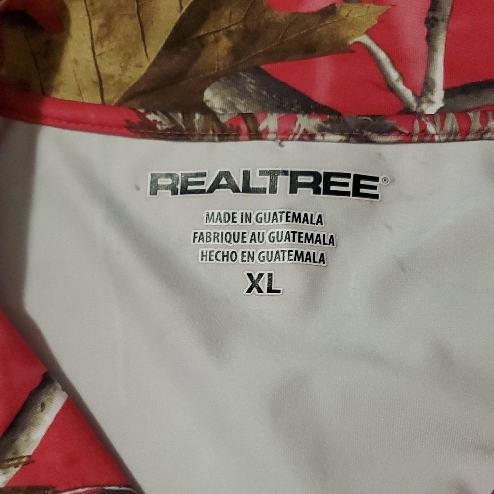 Realtree Pink and Brown Camouflage Half-Zip - Picture 2 of 9